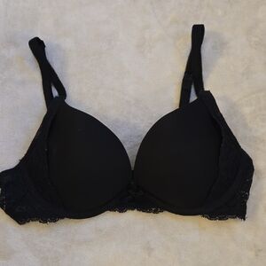 Victoria's Secret Black T-Shirt Bra Intimates